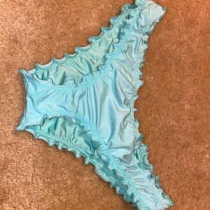 Teal bathing suit bottoms
